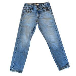 Levi's Blue Straight Leg Women's Jeans